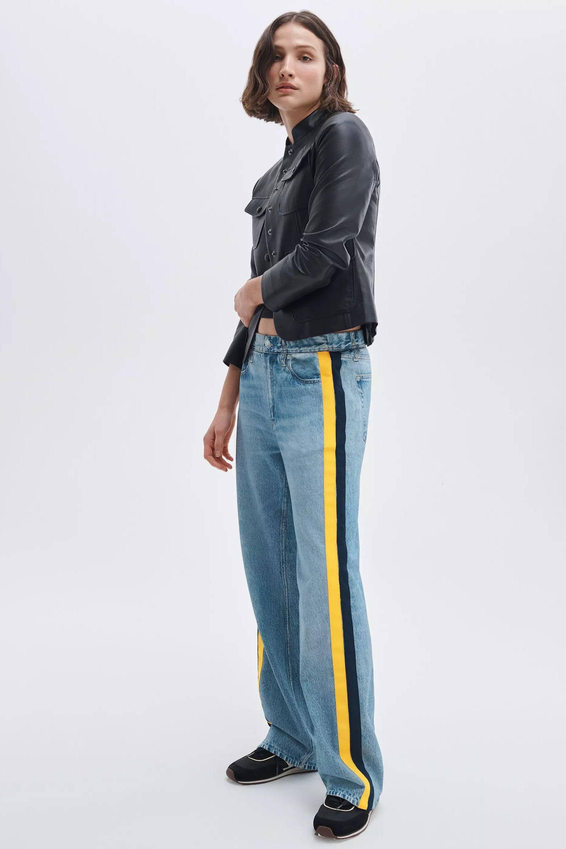 MIRAMAR TERRY TRACK PULL ON PANT - Jeans - Sassanova
