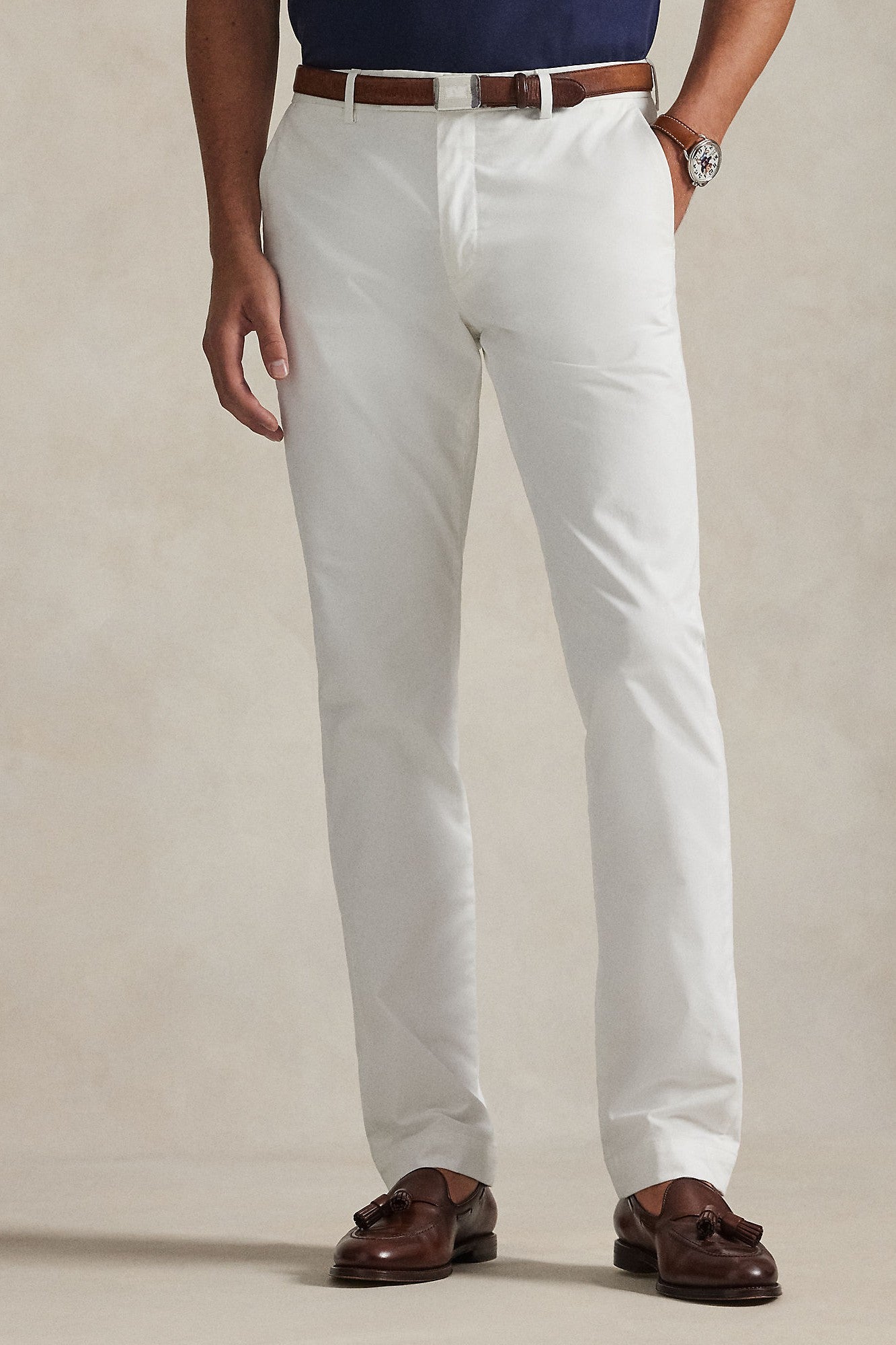 STRETCH CHINO PANT - Pants - Novaman