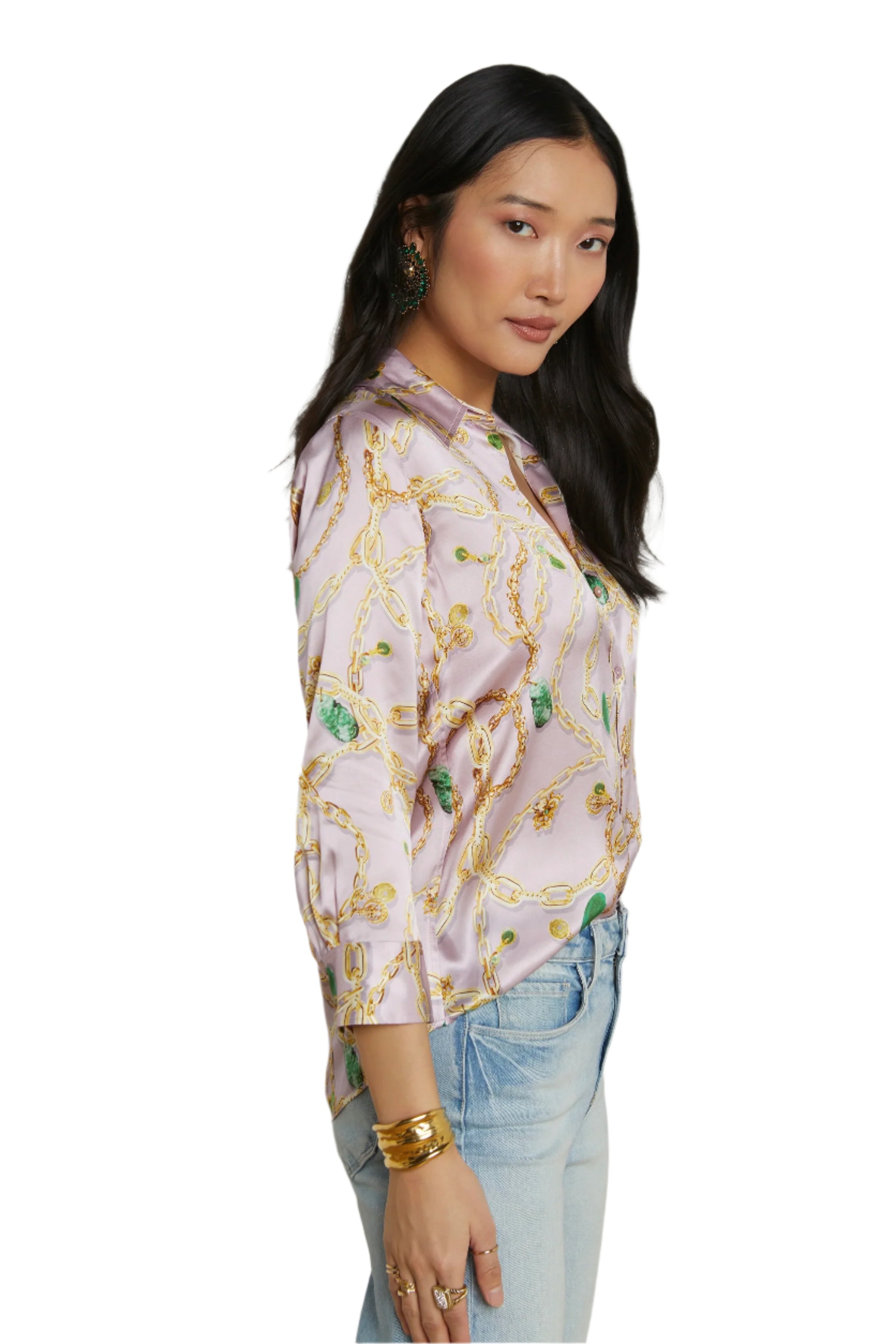 DANI 3/4 SLV BLOUSE (40126JCJ)
sassanova