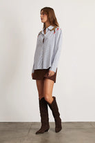 MARGAUX CHEETAH TOP - Blouses - Sassanova