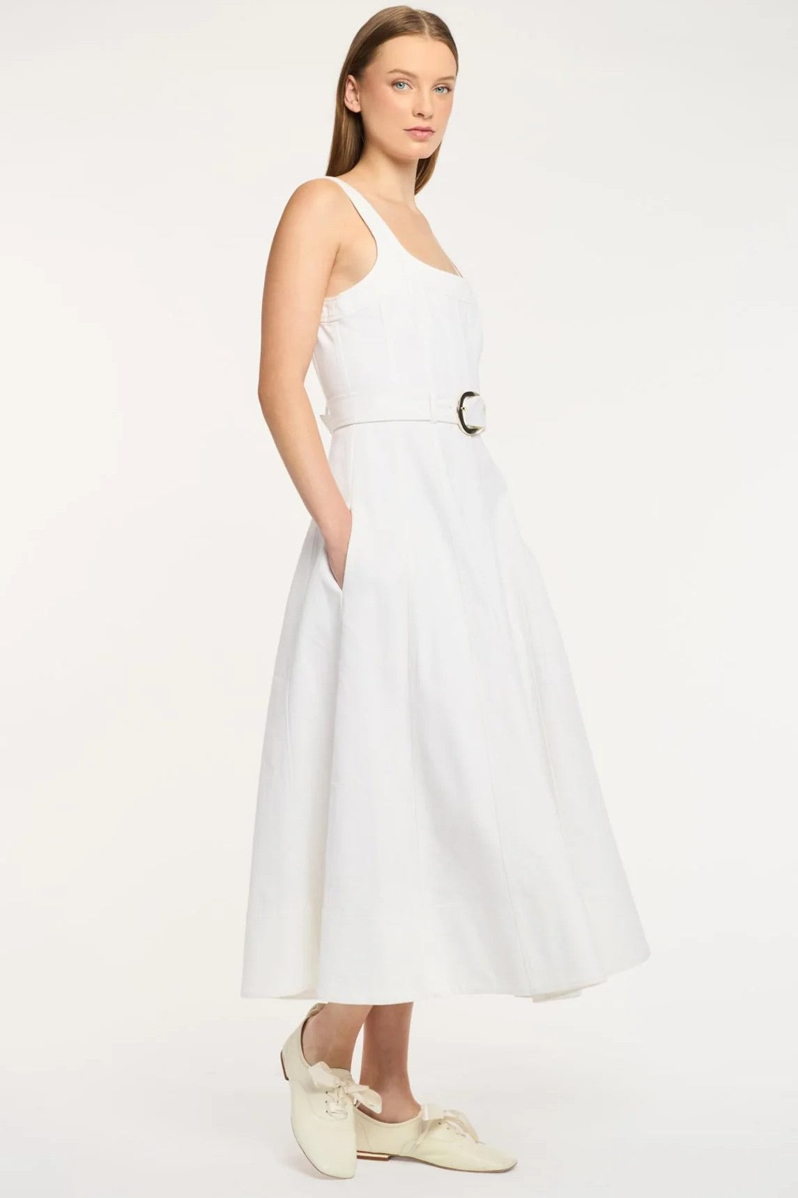 DENIM CAMBREE DRESS - Dresses - Sassanova