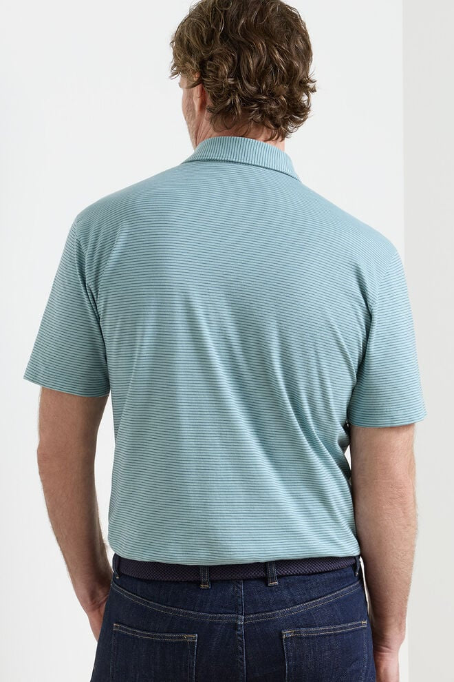 JOURNEYMAN STRIPE POLO - Short Sleeved Shirts - Novaman