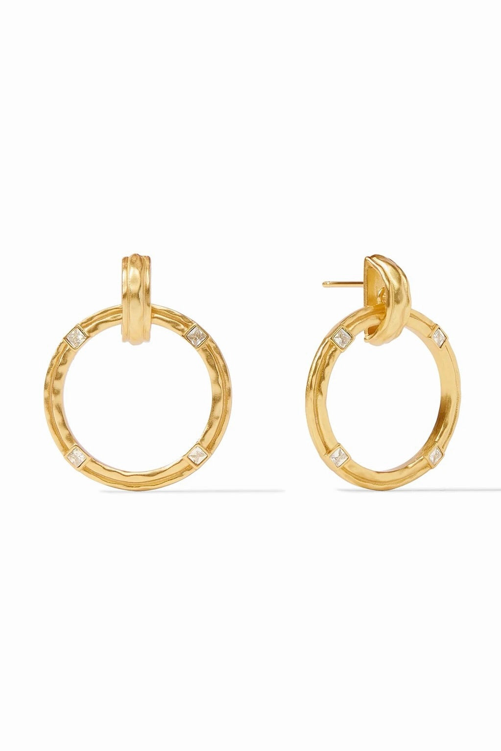ASTOR DOORKNOCKER EARRING- GLD/CZ
sassanova