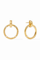 ASTOR DOORKNOCKER EARRING- GLD/CZ
sassanova