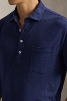 LINEN PIQUE POLO - Polos - Novaman