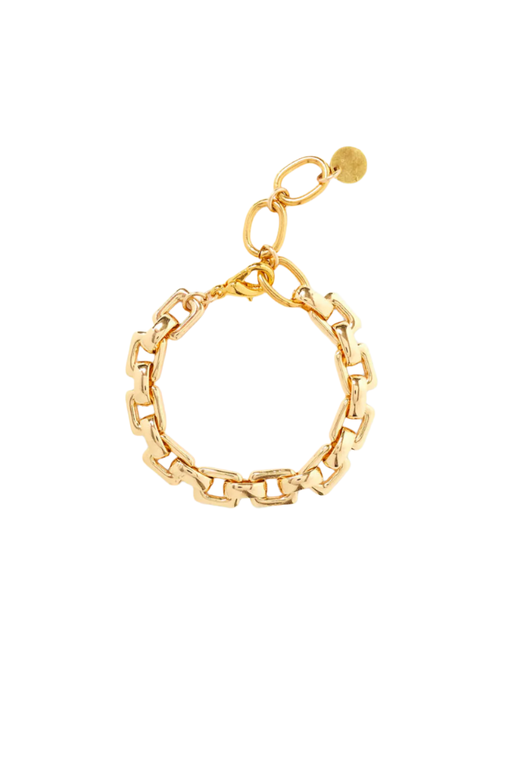 RECTANGLE CHAIN BRACELET- GOLD (BGZ-6336)
sassanova