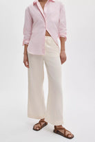 ALLISON LINEN PANT - Pants - Sassanova
