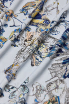 RESSI SHORT SLEEVE WATERCOLOR BUTTERFLY TEE - T-shirts - Sassanova