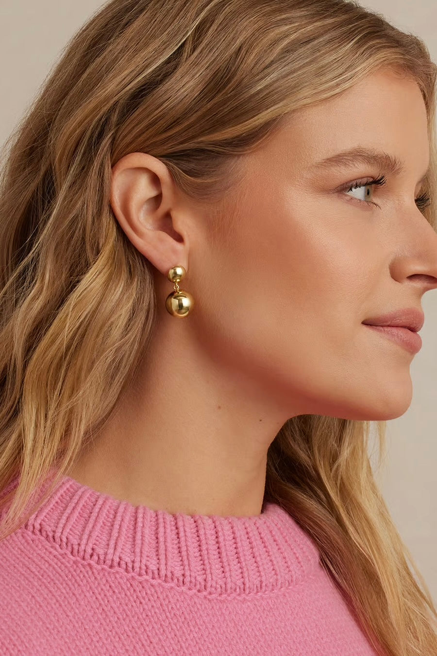 NEWPORT DROP EARRINGS- GLD
sassanova