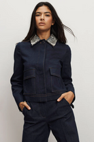 EMBELLISHED BARRINGTON JACKET-Sassanova