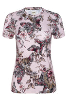 RESSI SHORT SLEEVE MULTI BUTTERFLY TEE - T-shirts - Sassanova