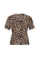 LEOPARD PRINT SS TOP-Sassanova
