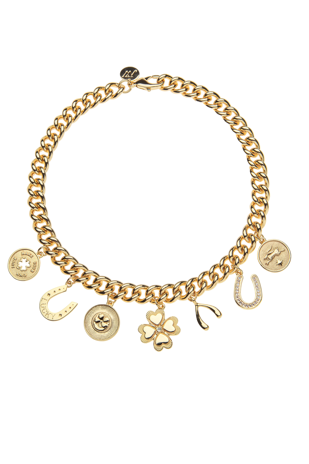 lucky charm necklace-sassanova