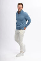 FLEECE 1/4 ZIP PULLOVER - Sweaters - Novaman