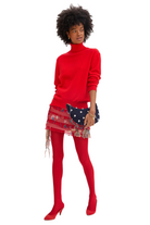 LUNE SUEDE W/STUDS - Handbags - Sassanova