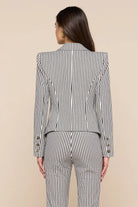 MISA SHORT SINGLE BREASTED BLAZER - Jackets - Sassanova