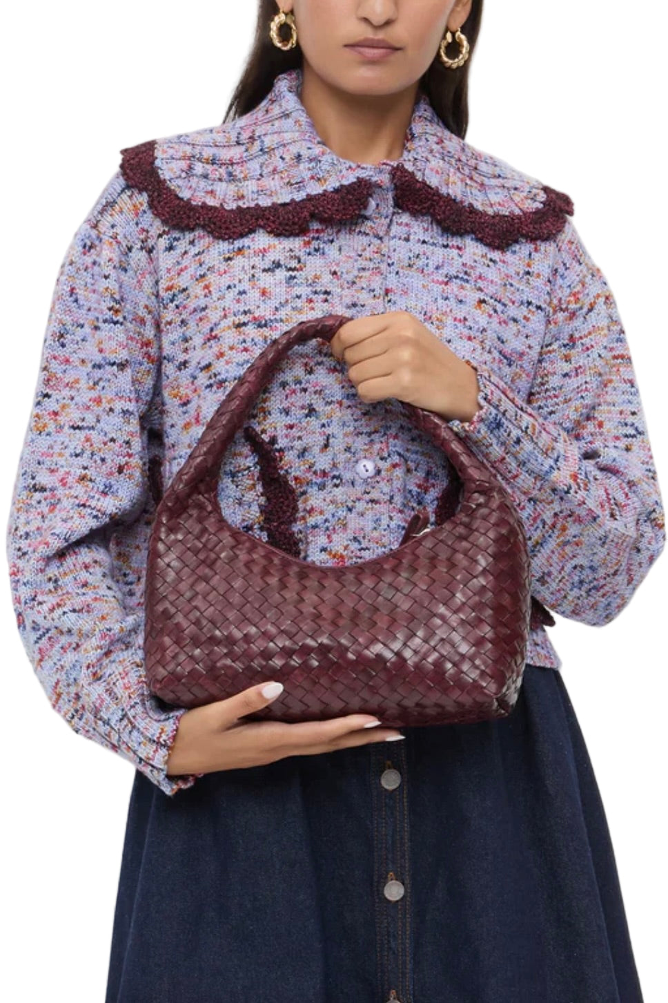 MERCER WOVEN HOBO - Handbags - Sassanova