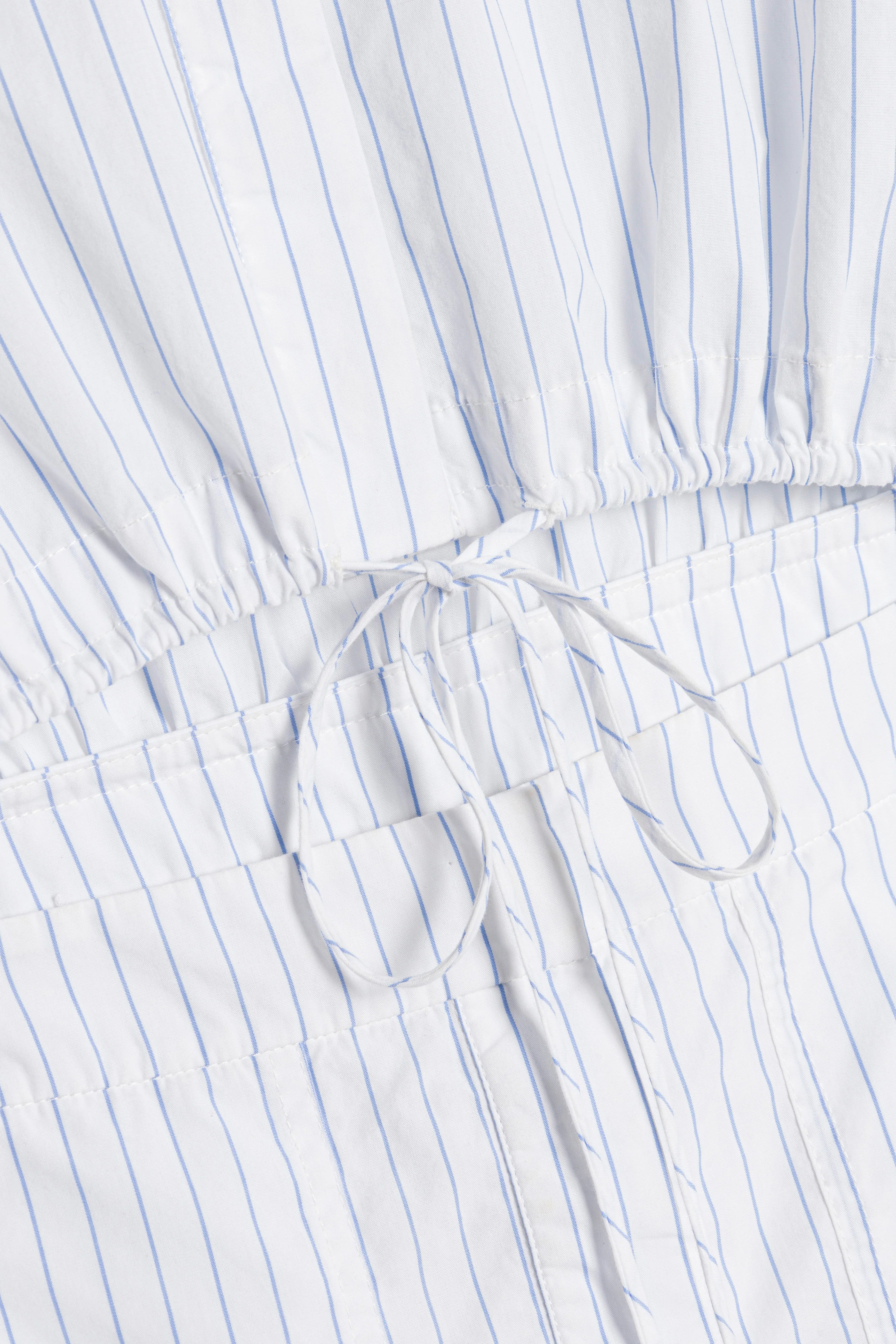 MARCY COTTON MINI SHIRT DRESS - Dresses - Sassanova