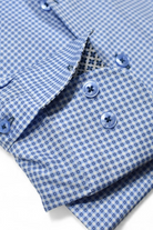 LONG SLEEVE SMALL BOX DRESS SHIRT - Long Sleeved Shirts - Novaman