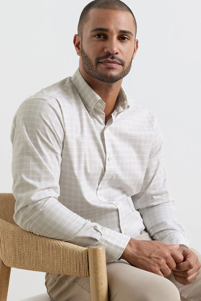 DOUGLAS CROWN LITE SPORT SHIRT - Long Sleeved Shirts - Novaman