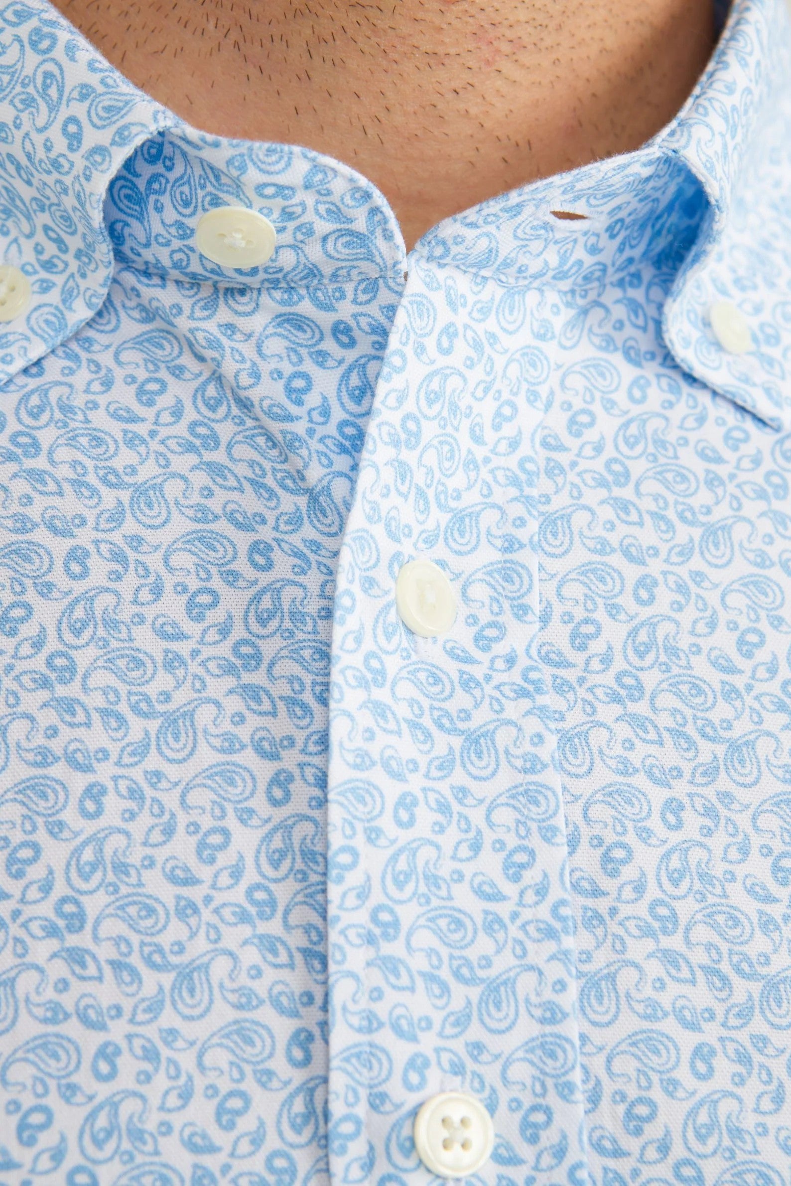 JUDE PAISLEY OXFORD SPORT SHIRT - Long Sleeved Shirts - Novaman