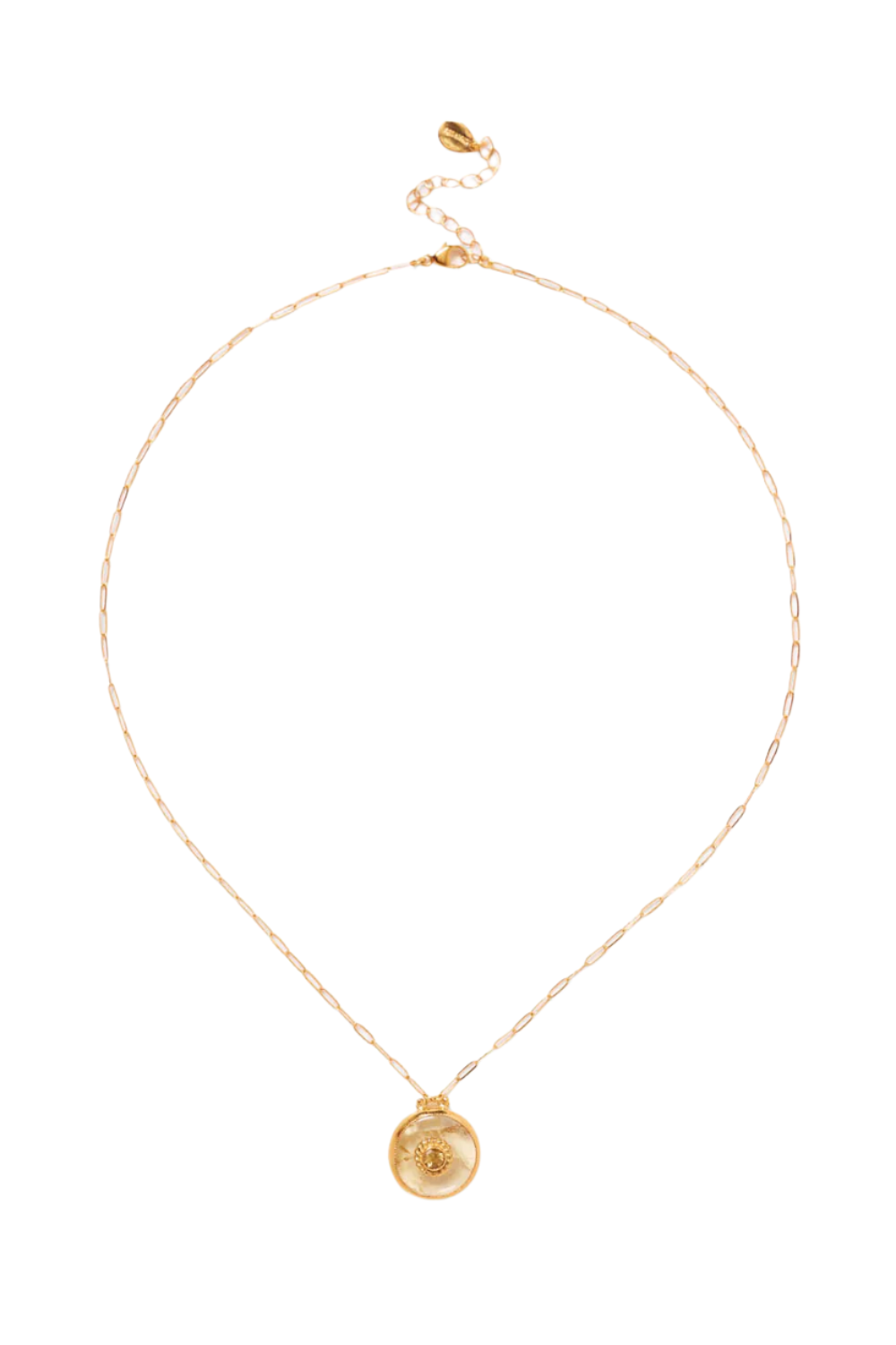 BEZEL WRAPPED PENDANT NECKLACE (NG-15283LQ)
sassanova