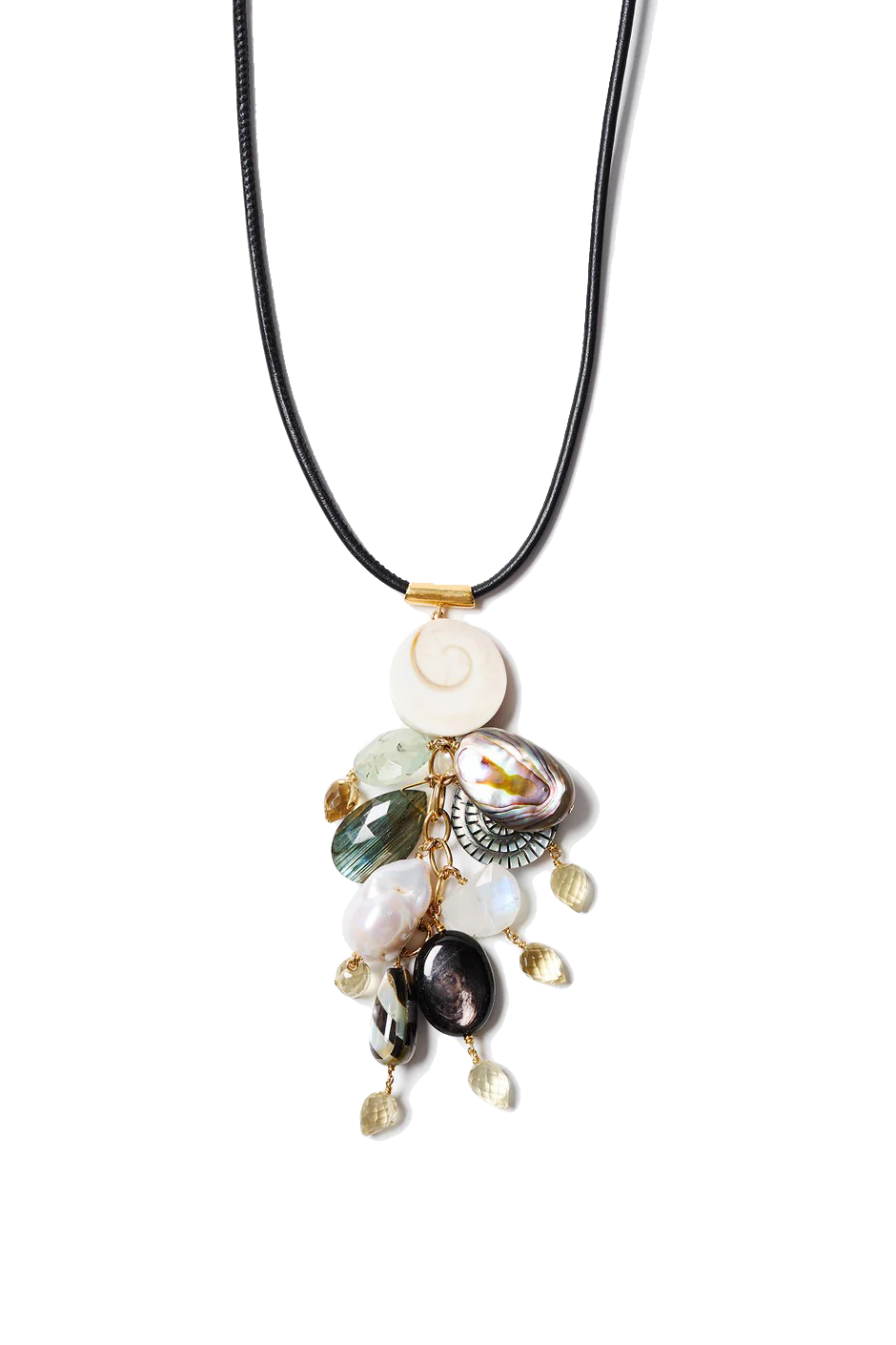 SHIVA CHARM NECKLACE- MULTI - Necklaces - Sassanova