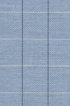 dobby pane sport shirt blue-novaman