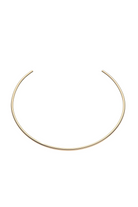 GOLD NECK CUFF - Necklaces  - Sassanova