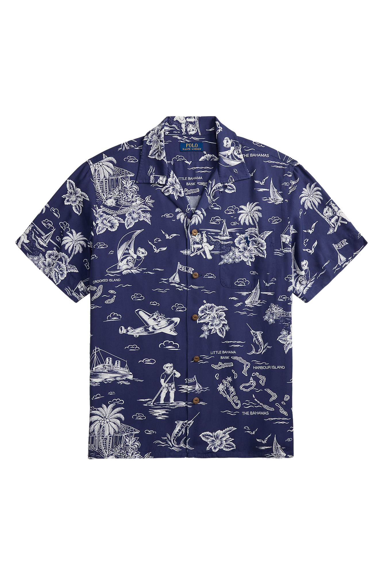 SHORT SLEEVE PLAINWEAVE CAMP SHIRT - Short Sleeve Shirts - Novaman