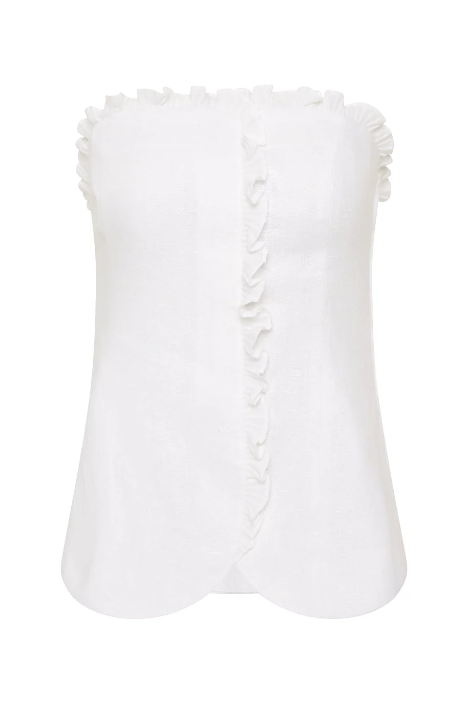 FLORENCE STRAPLESS TOP - Blouses - Sassanova