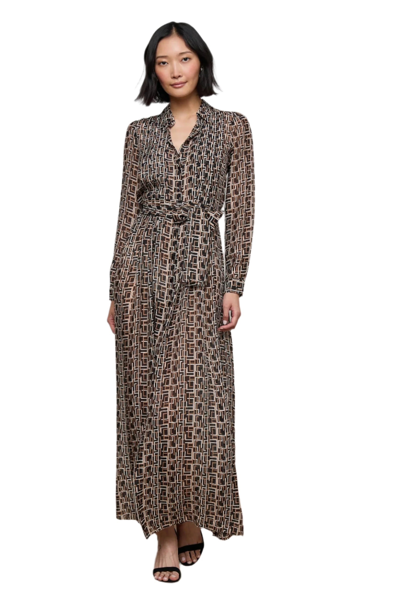 KLAUDIA PINKTUCK SHIRT DRESS
sassanova