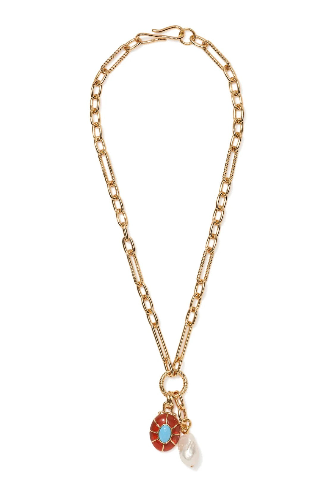 NEROLI CHARM NECKLACE- MULTI - sassanova