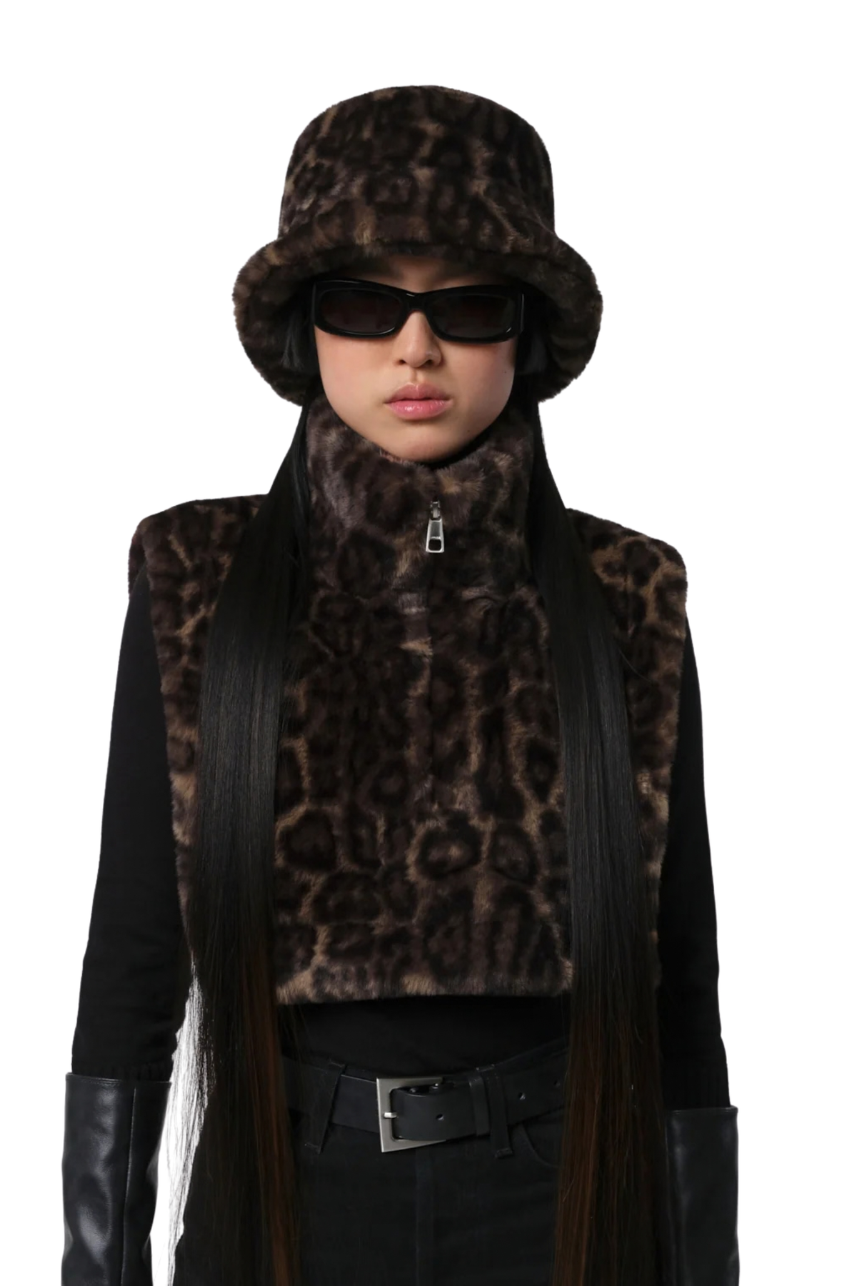 AMARA DARK LEOPARD BUCKET HAT Sassanova