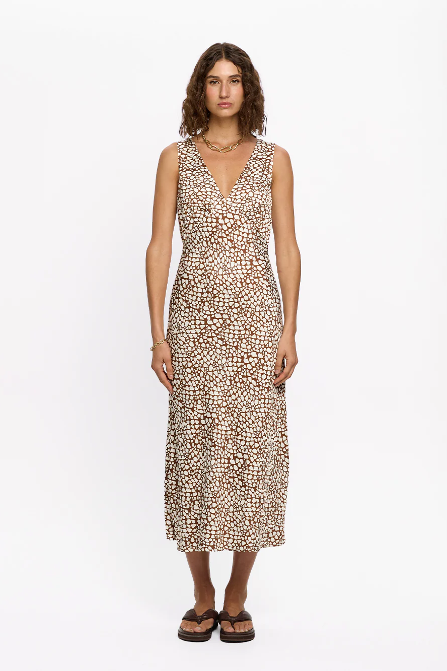 SOLARA MIDI DRESS - Dresses - Sassanova