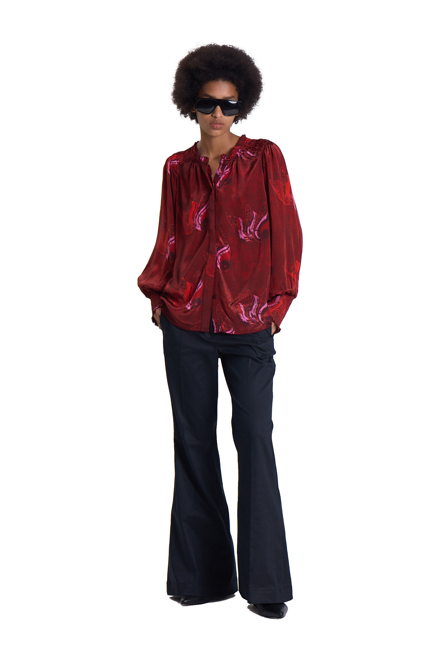 MELROSE JULIETA BLOUSE - Blouses - Sassanova