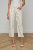 WANDA HIGH RISE CROP WIDE LEG - Pants - Sassanova