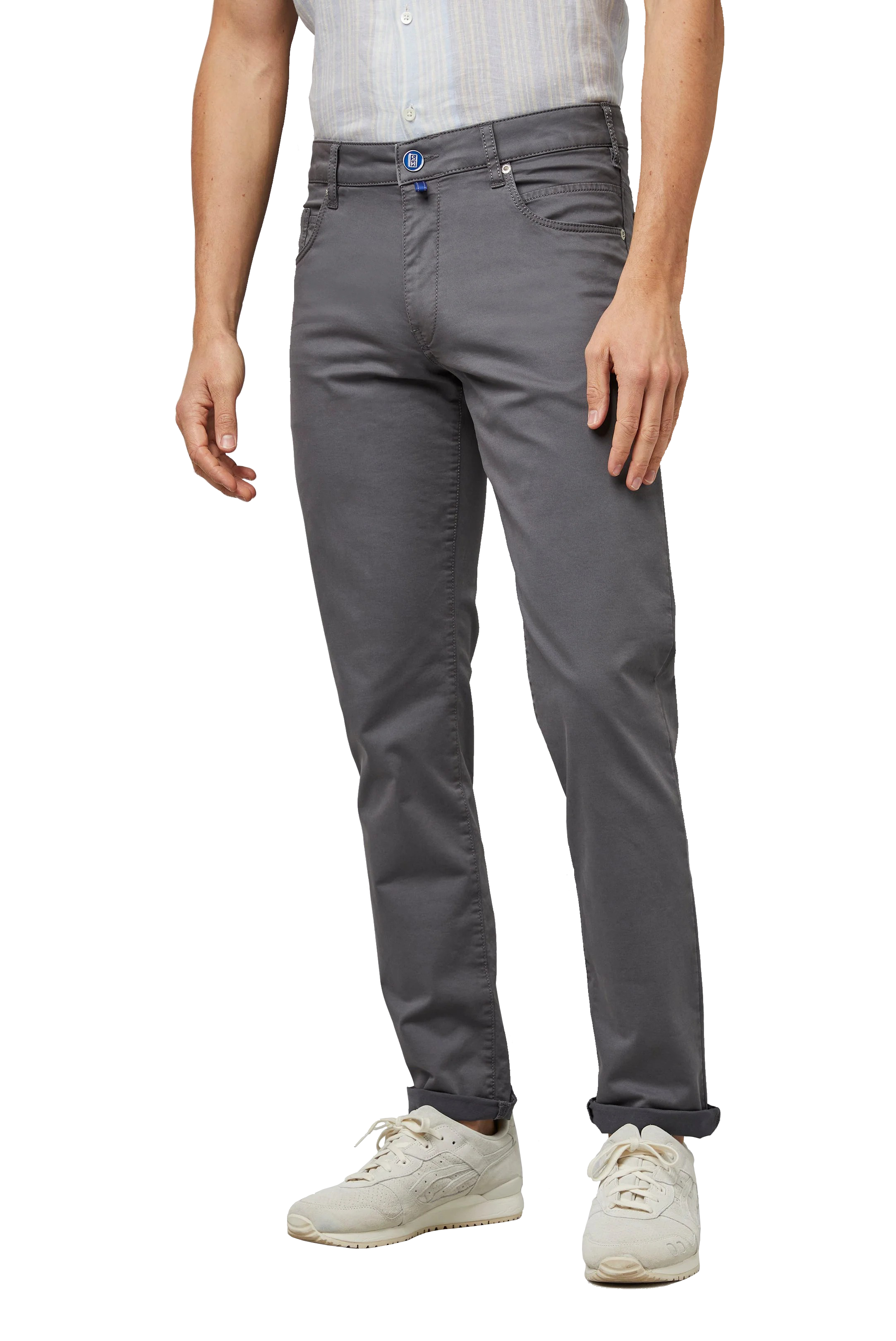 5 POCKET SLIM M5 PANT - Pants - Novaman