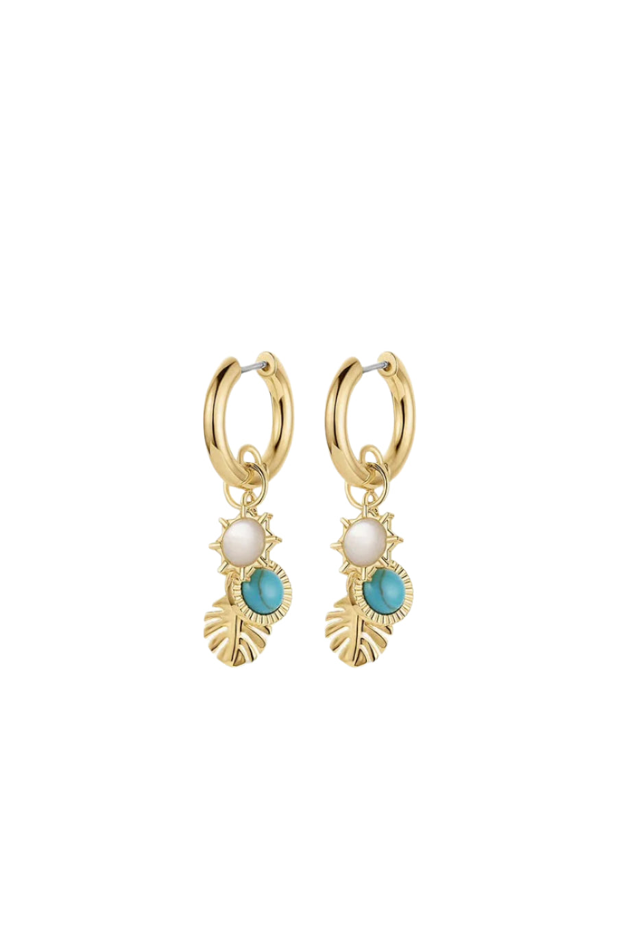 BEACH CLUSTER HOOPS- GLD
sassanova