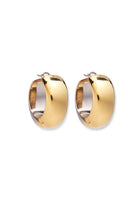 BUBBLE HOOPS- MIXED METAL - sassanova