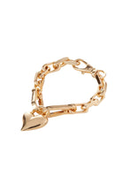 PADLOCK HEART CHAIN BRACELET
sassanova