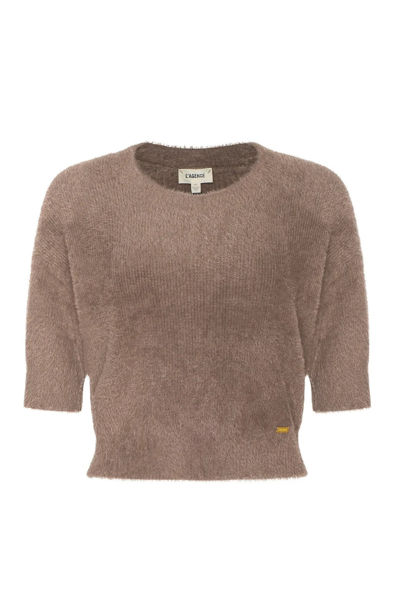 GUINEVERE SHORT SLEEVE CROP CREW