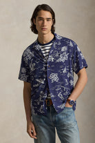 SHORT SLEEVE PLAINWEAVE CAMP SHIRT - Short Sleeve Shirts - Novaman