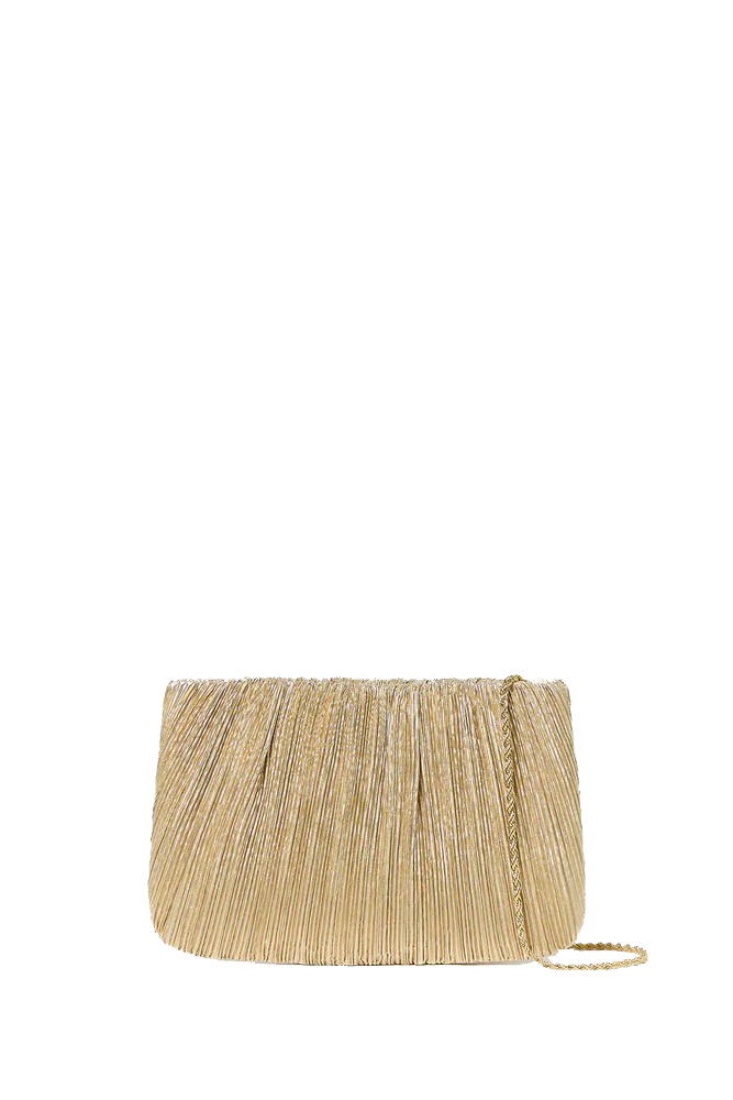 BRIT PLEATED POUCH - Sassanova
