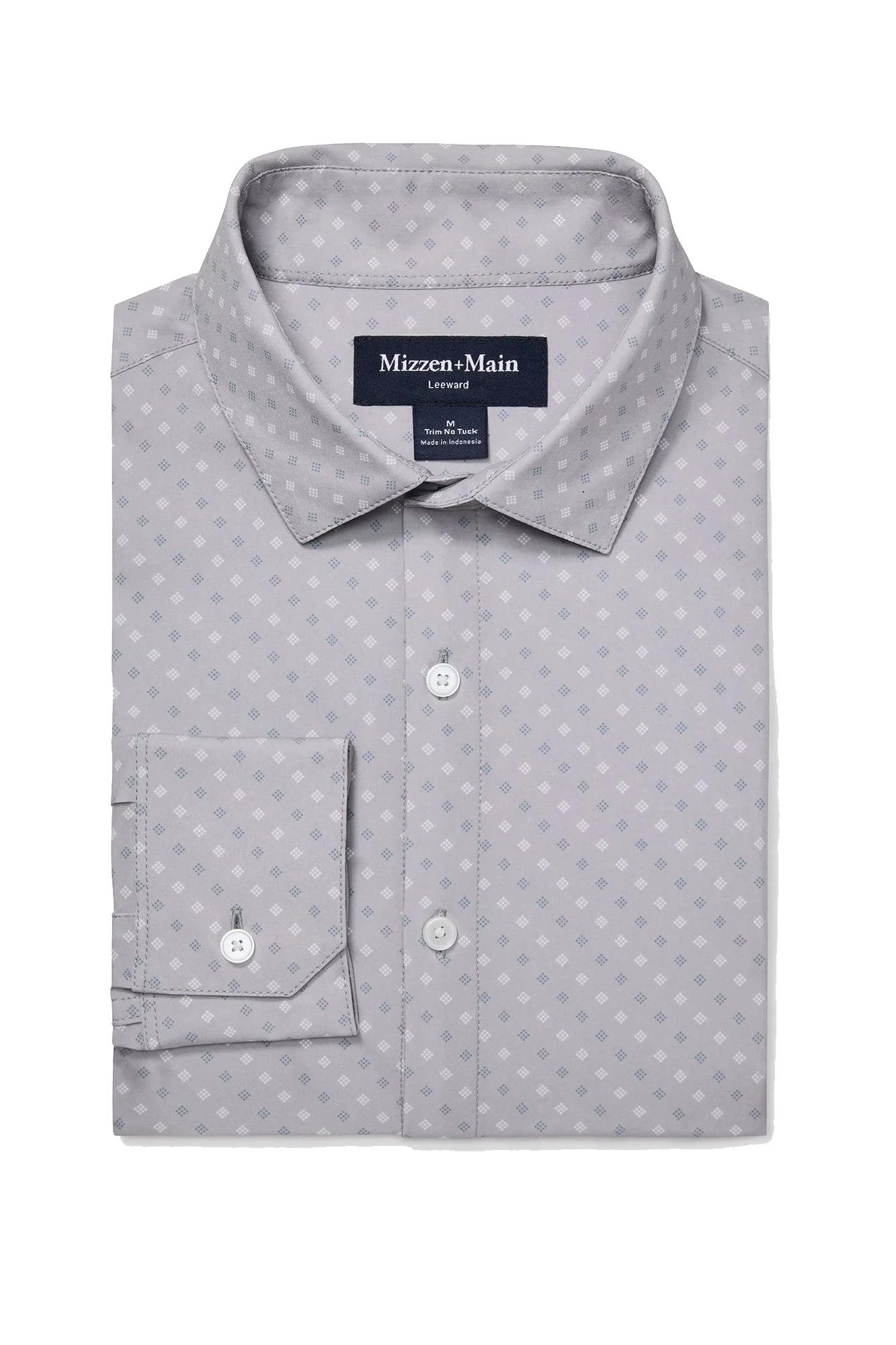 LEEWARD LONG SLEEVE NO TUCK DRESS SHIRT - Long Sleeve Shirts - Novaman