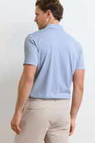 ALBATROSS DIAMOND PIQUE POLO - Short Sleeved Shirts - Novaman