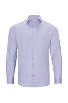 LONG SLEEVE GEOMETRIC DRESS SHIRT PURPLE MULTI L Sassanova NovaMan
