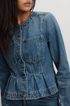 ZAHARA PEPLUM JACKET - Jackets - Sassanova