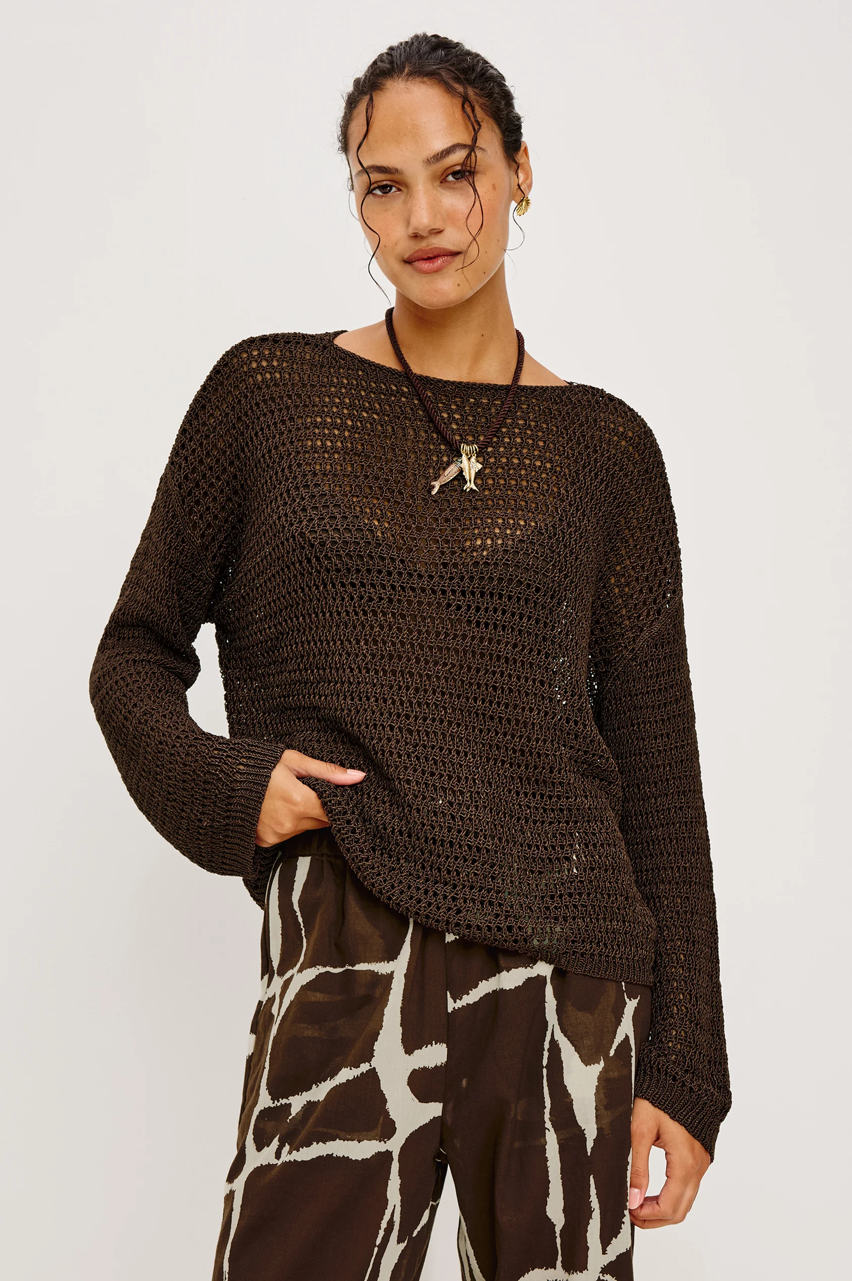 EVANGELINE SWEATER - Sweaters - Sassanova