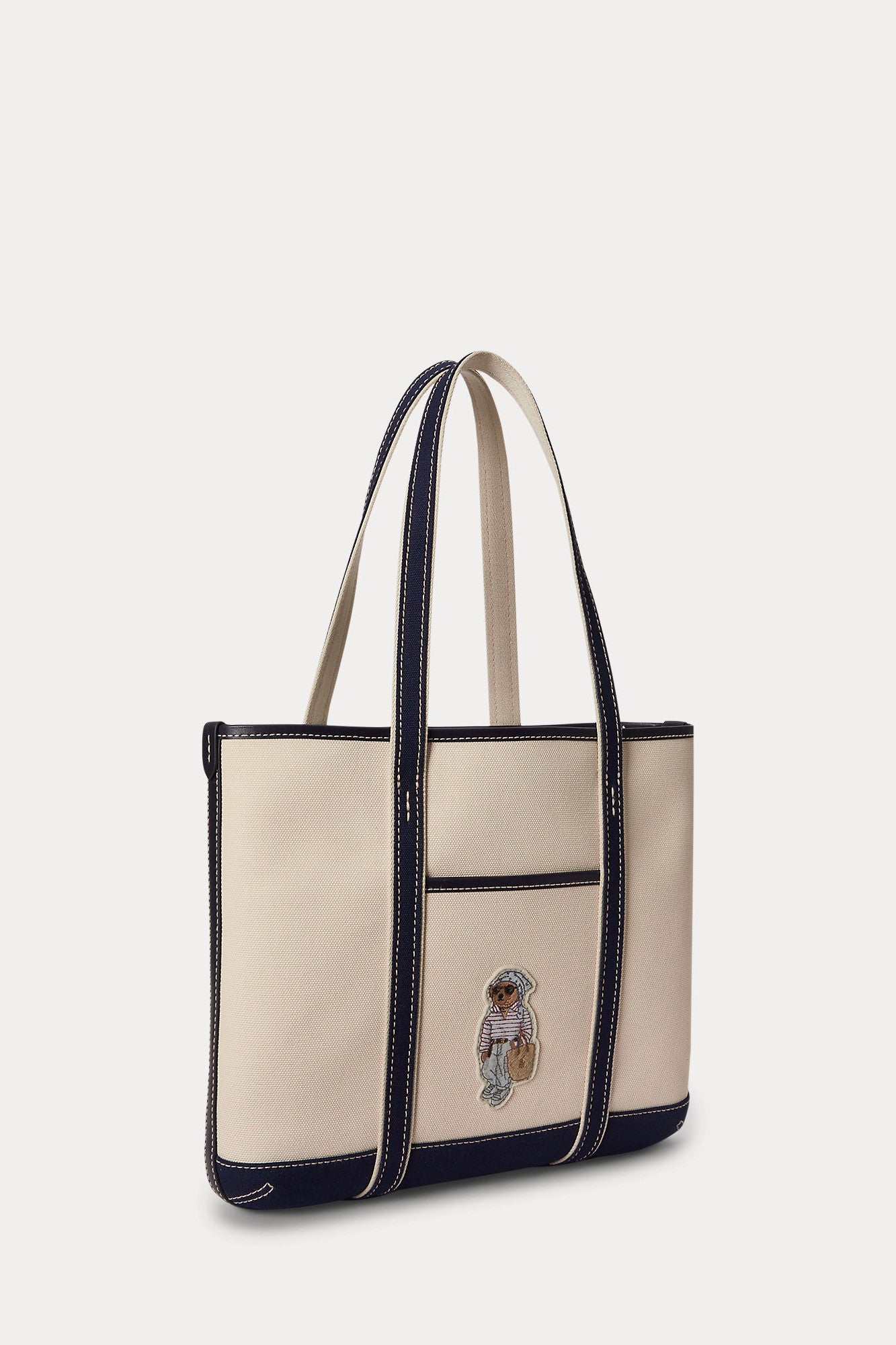 SMALL CANVAS BEAR SHIP TOTE - Handbags - Sassanova